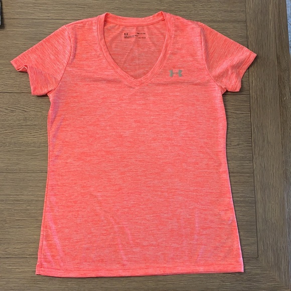 Under Armour Heat Gear V-Neck Tee - Picture 4 of 4